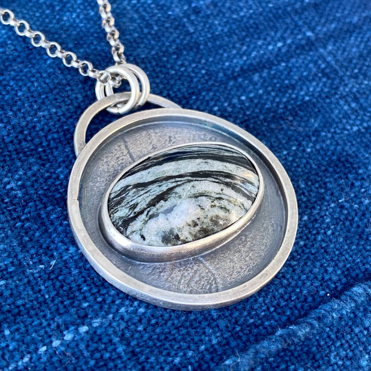 Whidbey Island Beach Stone Necklace | Washington