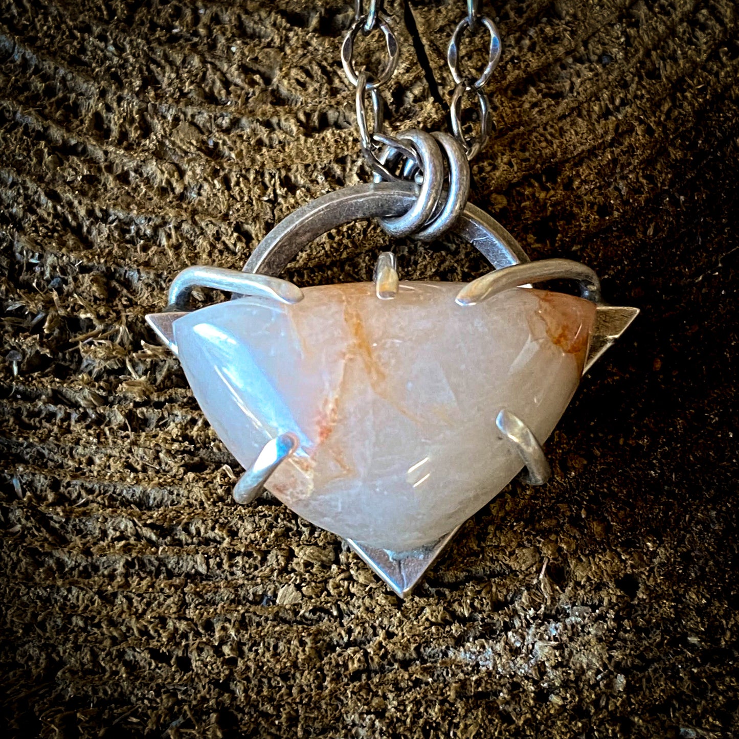 Whidbey Island Beach Stone Necklace | Washington
