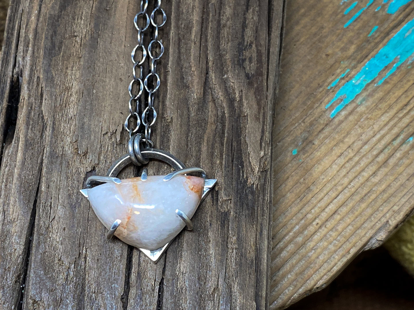 Whidbey Island Beach Stone Necklace | Washington