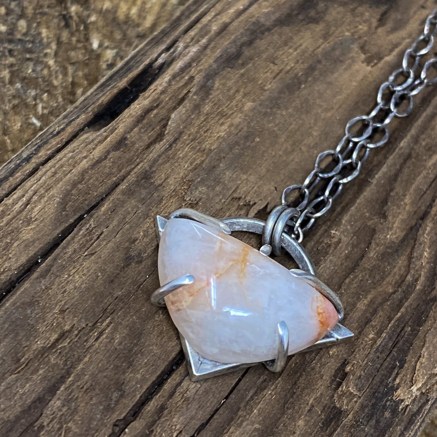 Whidbey Island Beach Stone Necklace | Washington