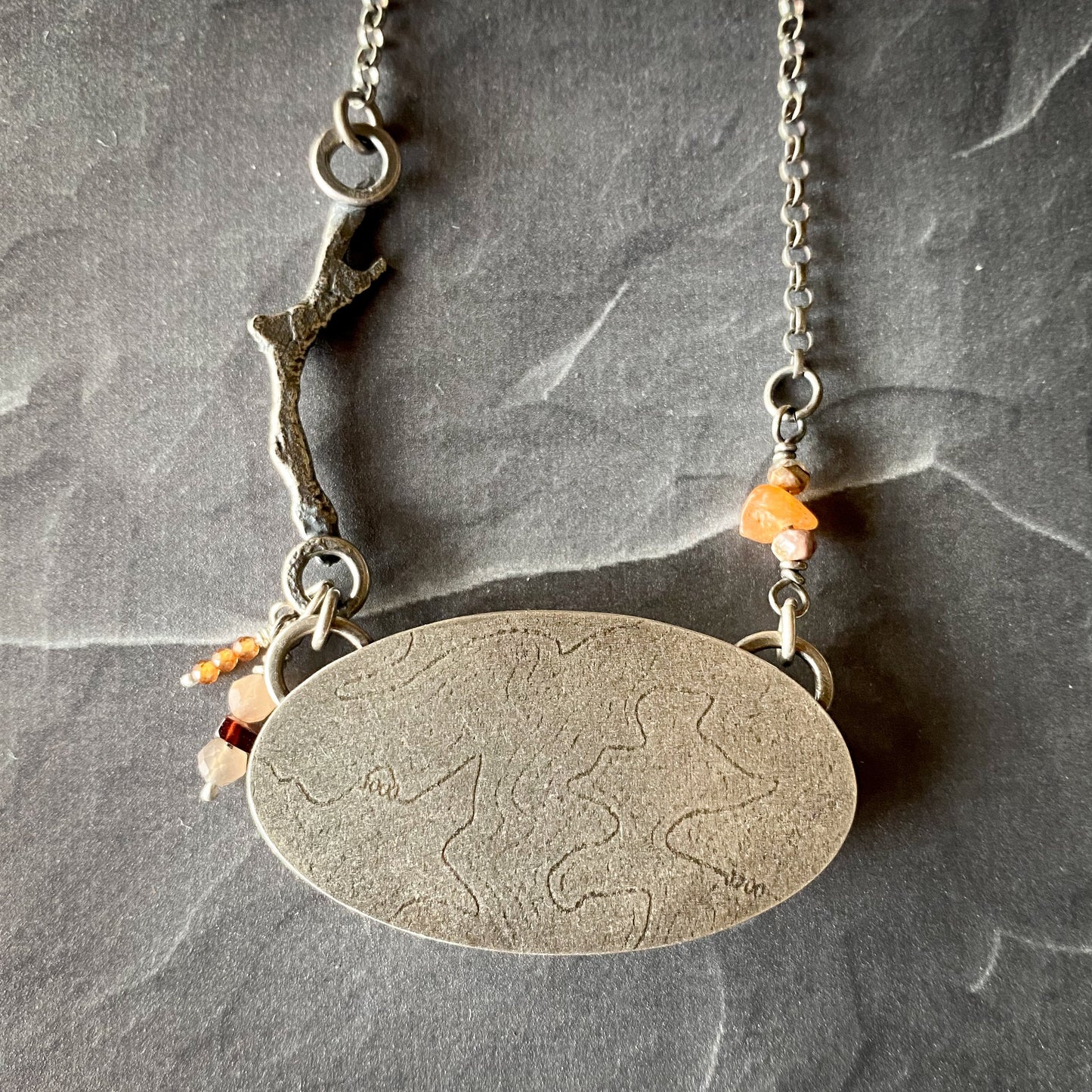 Willow Creek Jasper Sterling Silver Necklace | Idaho